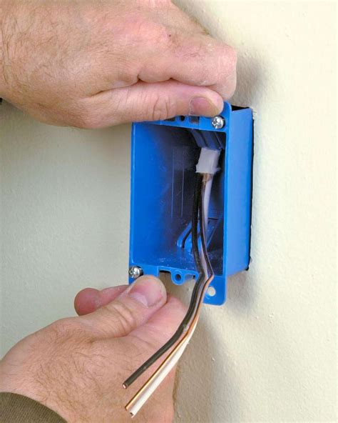 adding new electrical box|installing an electrical box.